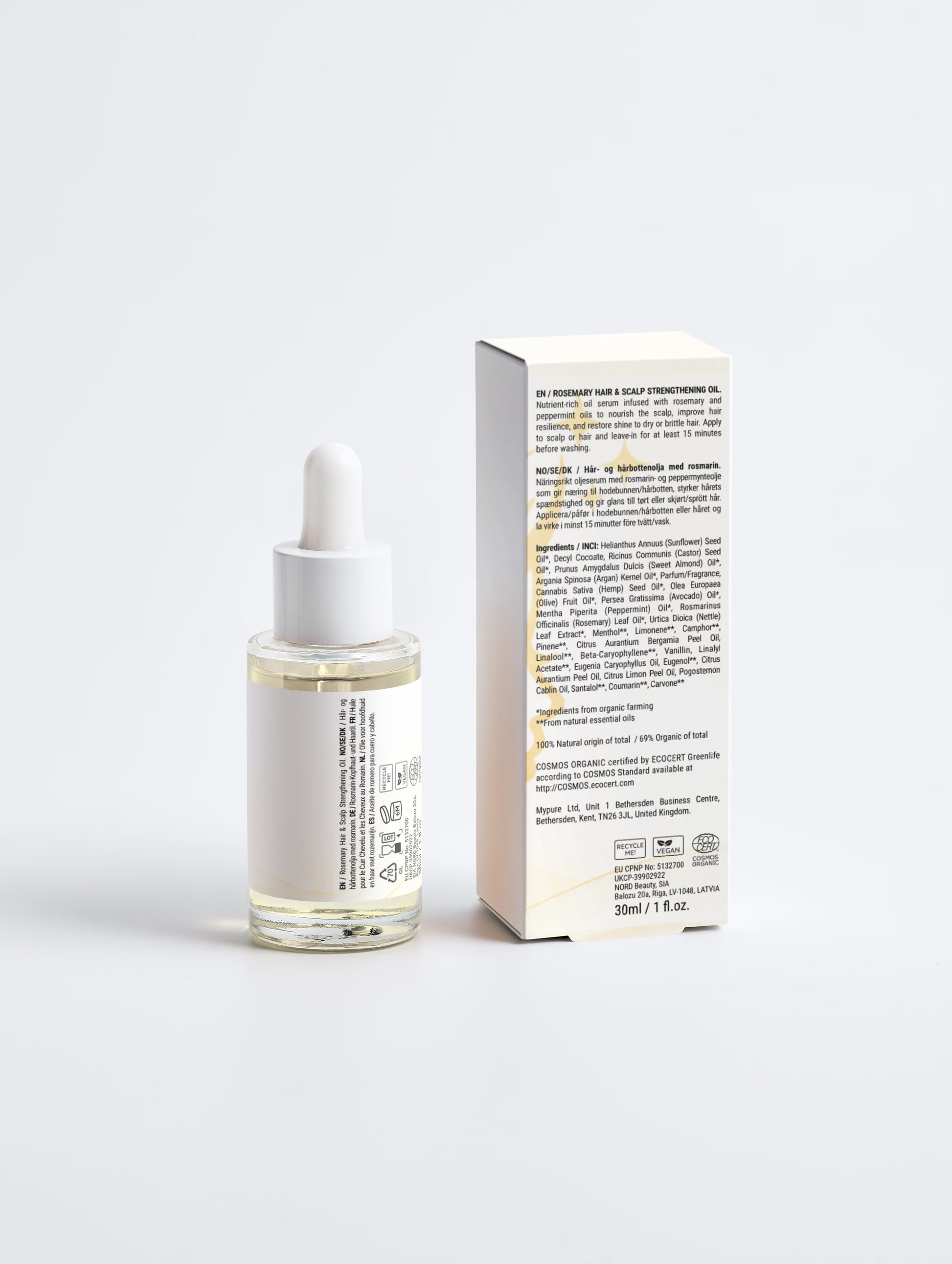 Rosemary Hair & Scalp Strengthening Oil
